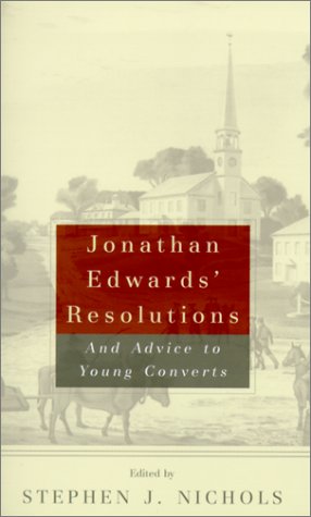 Book cover for Jonathan Edwards Resolutions.