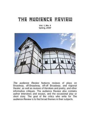 Book cover for The Audience Review, Vol. 1, No. 4