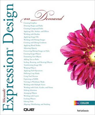 Book cover for Microsoft Expression Design on Demand (Adobe Reader)