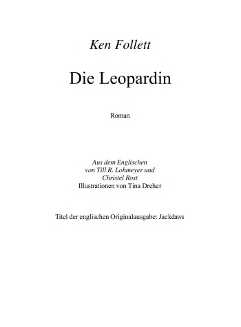 Book cover for Die Leopardin