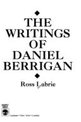 Cover of The Writings of Daniel Berrigan