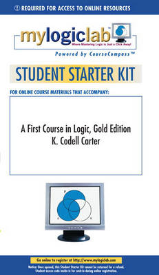 Book cover for MyLab Logic CourseCompass with Pearson eText -- Valuepack Access Card