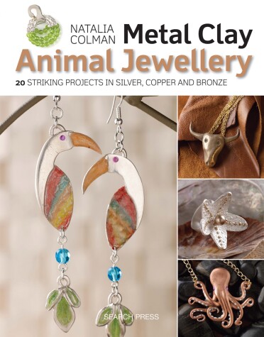 Book cover for Metal Clay Animal Jewellery