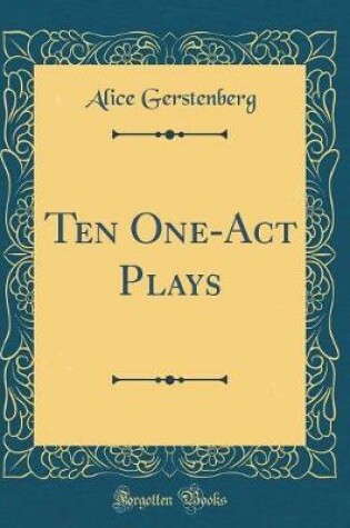 Cover of Ten One-Act Plays (Classic Reprint)