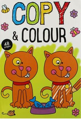 Book cover for Copy and Colour Book