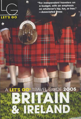 Book cover for Let's Go 2005 Britain & Ireland