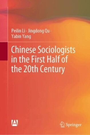 Cover of Chinese Sociologists in the First Half of the 20th Century