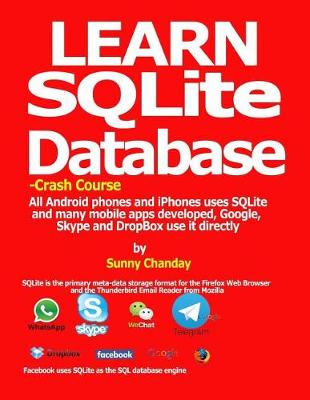 Book cover for Learn SQLite Database - Crash course