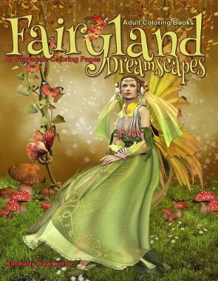 Book cover for Adult Coloring Books Fairyland Dreamscapes