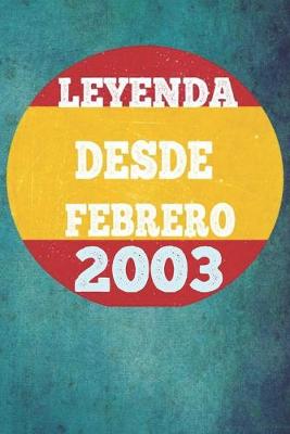 Book cover for Leyenda Desde Febrero 2003