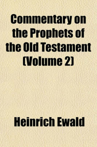 Cover of Commentary on the Prophets of the Old Testament (Volume 2)