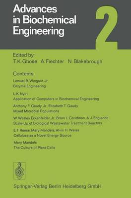 Book cover for Advances in Biochemical Engineering / Biotechnology 2