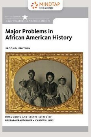 Cover of Mindtap History, 2 Terms (12 Months) Printed Access Card for Krauthamer/Williams' Major Problems in African American History, 2nd