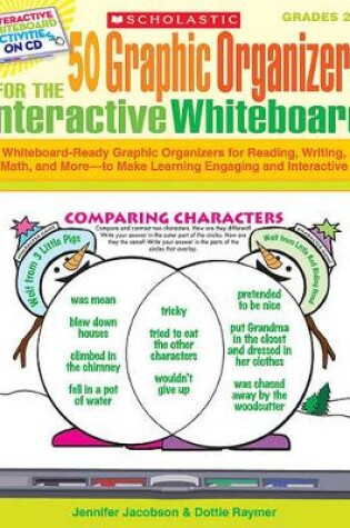 Cover of 50 Graphic Organizers for the Interactive Whiteboard