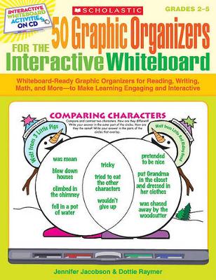 Book cover for 50 Graphic Organizers for the Interactive Whiteboard