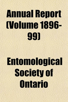 Book cover for Annual Report (Volume 1896-99)