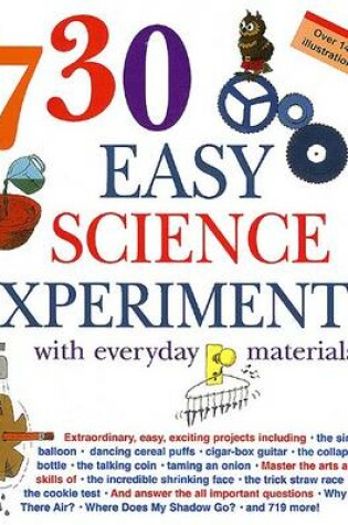 Cover of 730 Easy Science Experiments
