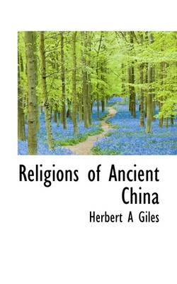 Book cover for Religions of Ancient China