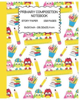 Book cover for Primary Composition Notebook For Kids