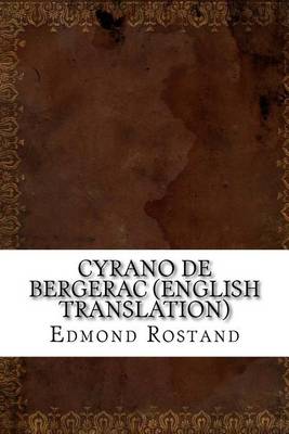 Book cover for Cyrano de Bergerac (English Translation)
