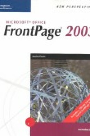 Cover of New Perspectives on Microsoft FrontPage 2003