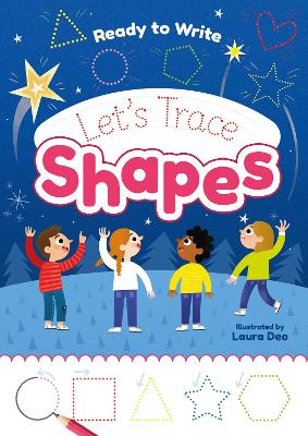 Book cover for Ready to Write: Let's Trace Shapes