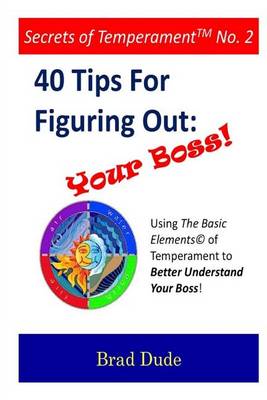 Book cover for 40 Tips for Figuring Out Your Boss!