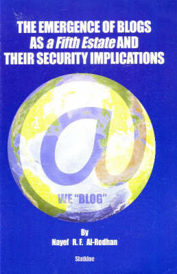 Book cover for Emergence of Blogs as a Fifth State & their Security Implications