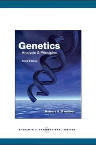 Cover of GENETICS:ANALYSIS AND PRINCIPL