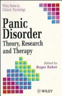 Book cover for Panic Disorder