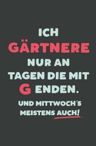 Cover of Ich Gärtnere