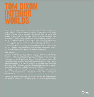 Book cover for Tom Dixon: Interior Worlds