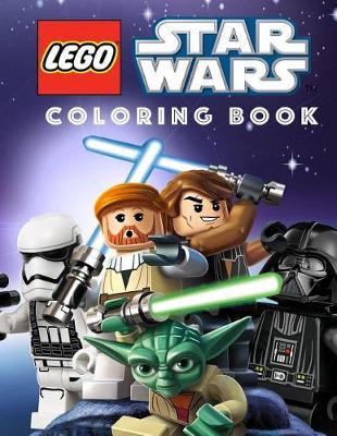 Book cover for Lego Star Wars Coloring Book