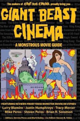 Cover of Giant Beast Cinema - A Monstrous Movie Guide (hardback)