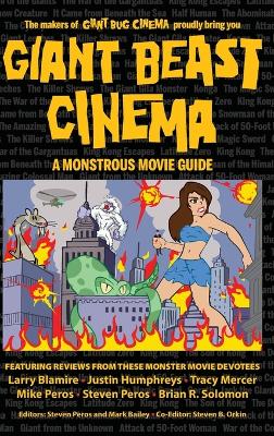 Book cover for Giant Beast Cinema - A Monstrous Movie Guide (hardback)
