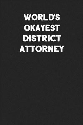 Book cover for World's Okayest District Attorney