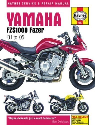 Book cover for Yamaha FZS1000 (Fazer, FZ-1) Service and Repair Manual