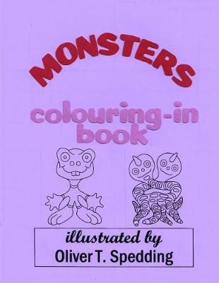 Book cover for Monsters Colouring-in Book