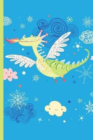 Cover of High Flying Dragon - Swirls Clouds Snowflakes