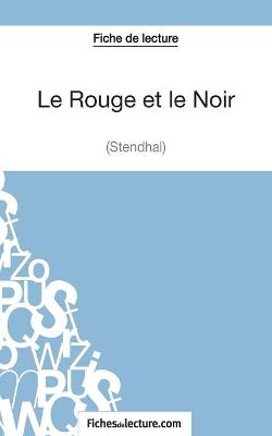 Book cover for Le Rouge et le Noir de Stendhal (Fiche de lecture)