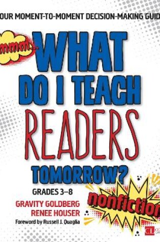 Cover of What Do I Teach Readers Tomorrow? Nonfiction, Grades 3-8