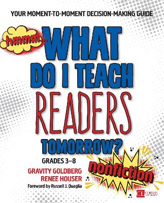 Book cover for What Do I Teach Readers Tomorrow? Nonfiction, Grades 3-8