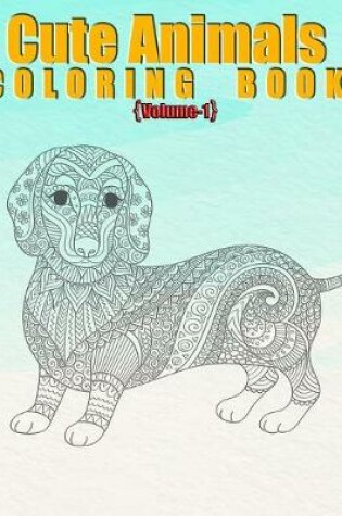 Cover of Cute Animals coloring book