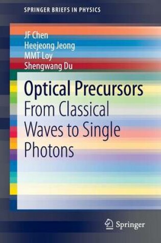 Cover of Optical Precursors