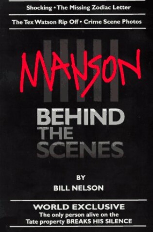Cover of Manson; behind the Scenes