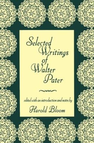 Cover of Selected Writings of Walter Pater