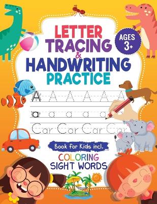 Book cover for Letter Tracing and Handwriting Practice Book