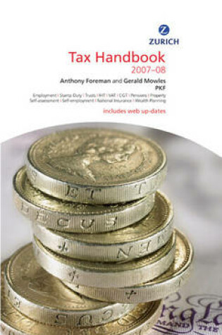 Cover of Zurich Tax Handbook 2007-2008