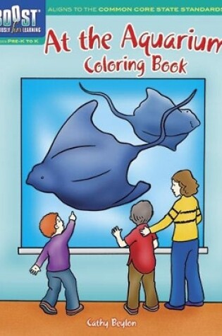 Cover of Boost at the Aquarium Coloring Book