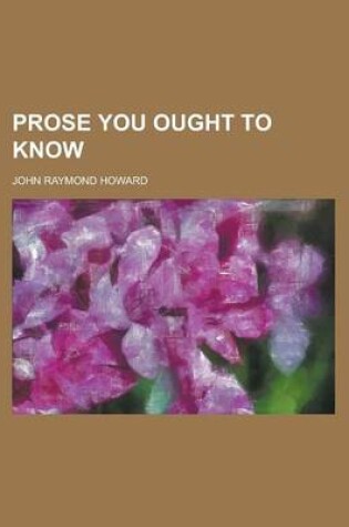 Cover of Prose You Ought to Know